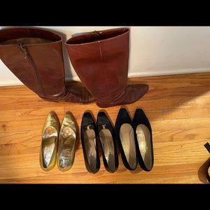 Salvatore Ferregamo Shoe Lot, sizes 8.5 and 9